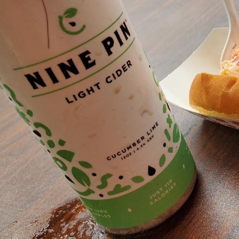 picture of Nine Pin Ciderworks Cucumber Lime Light Cider submitted by matths1015