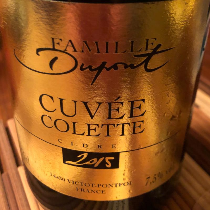 picture of Dupont Cuvée Colette (2015) submitted by GreggOgorzelec