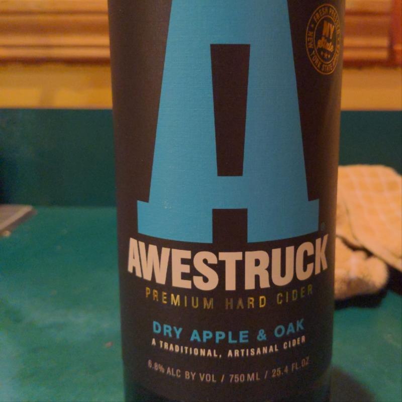 picture of Awestruck Ciders Dry Apple & Oak submitted by siddhartasam