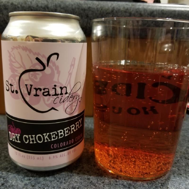 picture of St. Vrain Cidery Dry Chokeberry Colorado Cider submitted by dskrabal