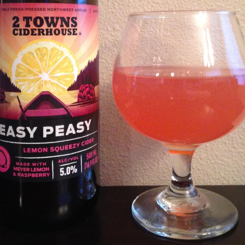 picture of 2 Towns Ciderhouse Easy Peasy Lemon Squeezy submitted by cidersays