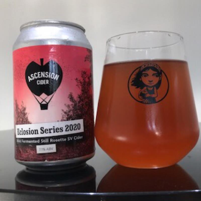 picture of Ascension Cider Co Eclosion Series 2020 Still Rosette SV Cider submitted by Judge