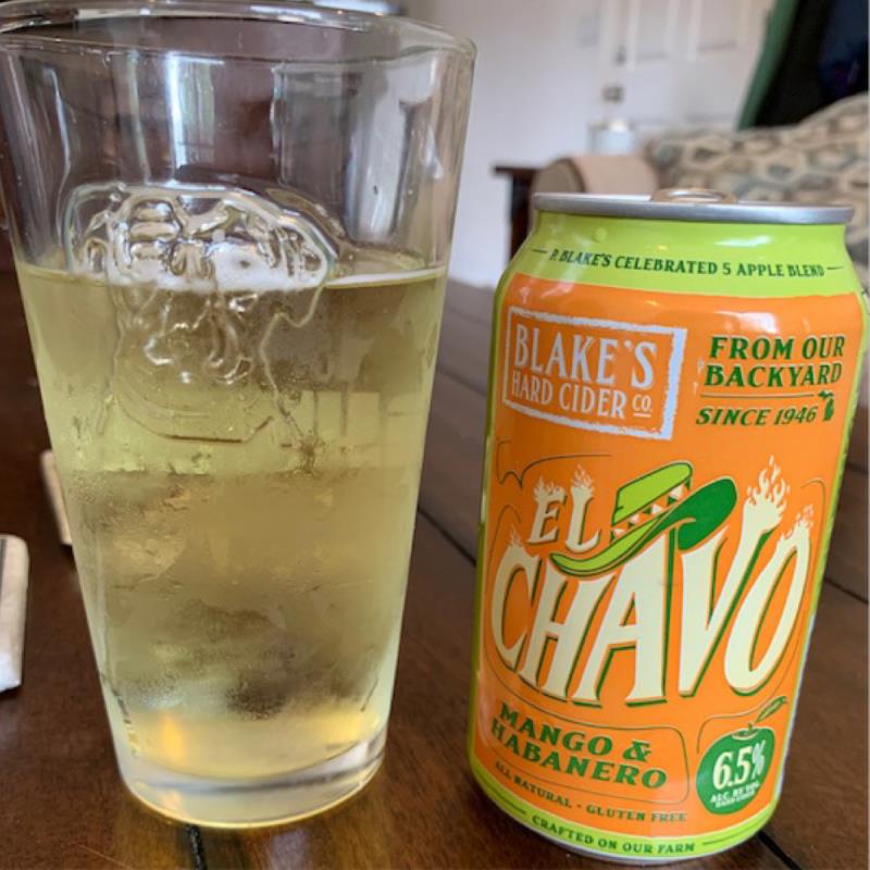 picture of Blake's Hard Cider Co. El Chavo Mango and Habanero submitted by ElizabethJordan