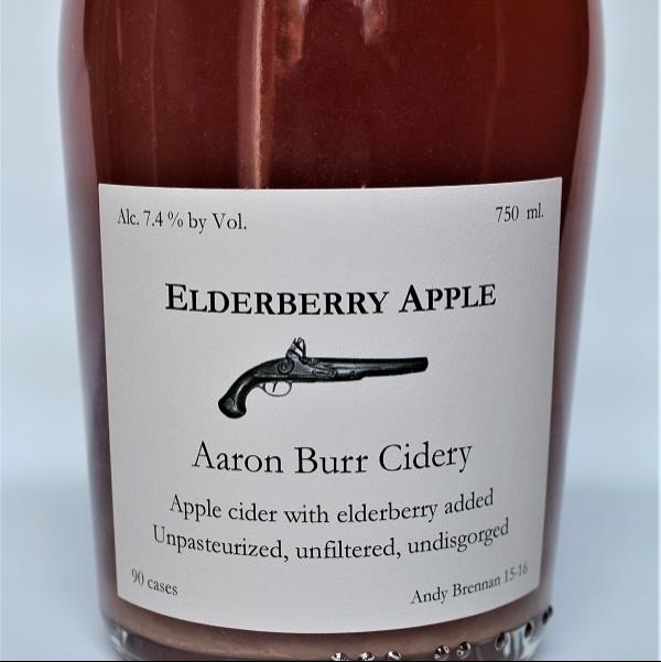 picture of Aaron Burr Cidery Elderberry Apple (Elder Pomme) submitted by KariB