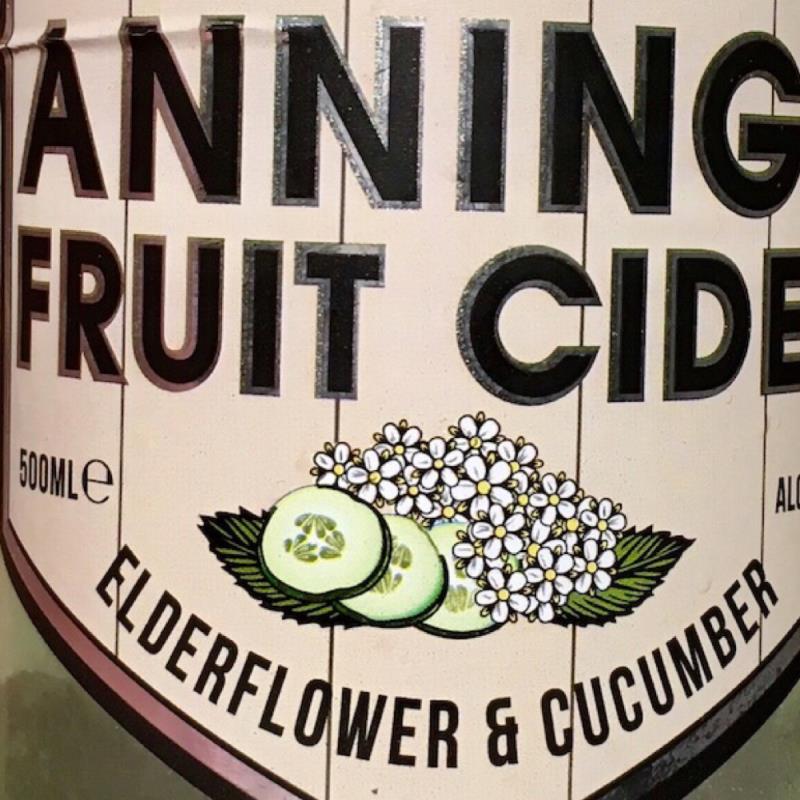 picture of Annings Fruit Cider Elderflower & Cucumber submitted by Fegrig