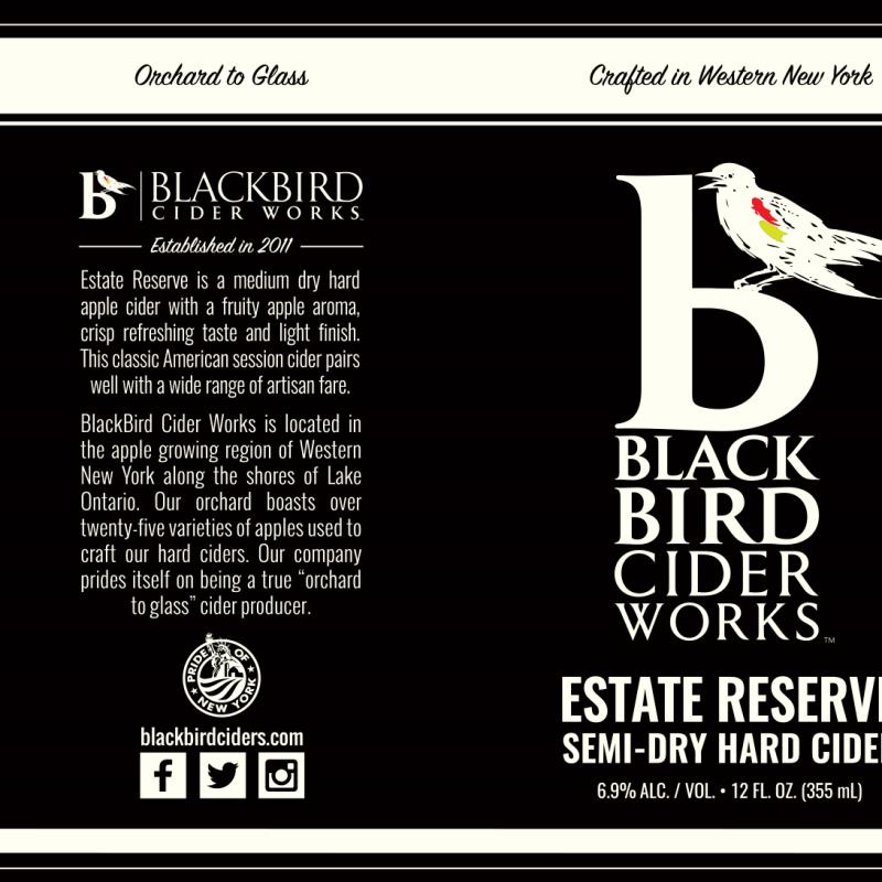 picture of BlackBird Cider Works Estate Reserve submitted by KariB