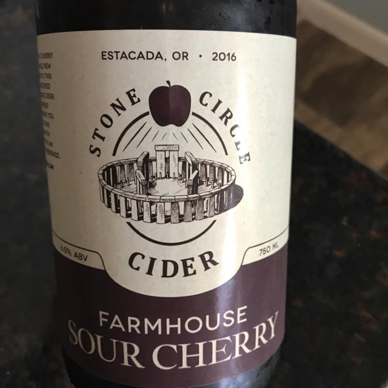 picture of Stone Circle Cider Farmhouse Sour Cherry submitted by KariB