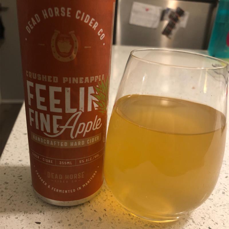 picture of Dead Horse Cider Co. Feeling Fine Apple submitted by Ngaluschik
