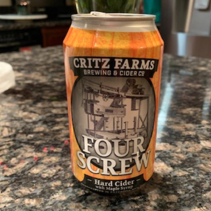 picture of Critz Farms Brewing & Cider Co Four Scew submitted by Tlachance