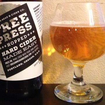 picture of Oregon Mead & Cider Co. Free Press Hopped Hard Cider submitted by cidersays