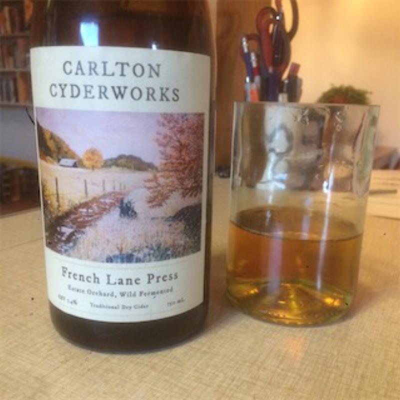 picture of Slake Cider (Carlton Cyderworks) French Lane Press submitted by NED
