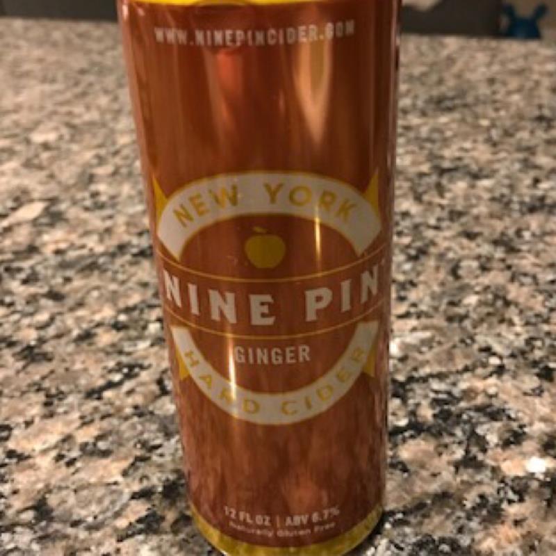 picture of Nine Pin Ciderworks Ginger submitted by Sarahb0620