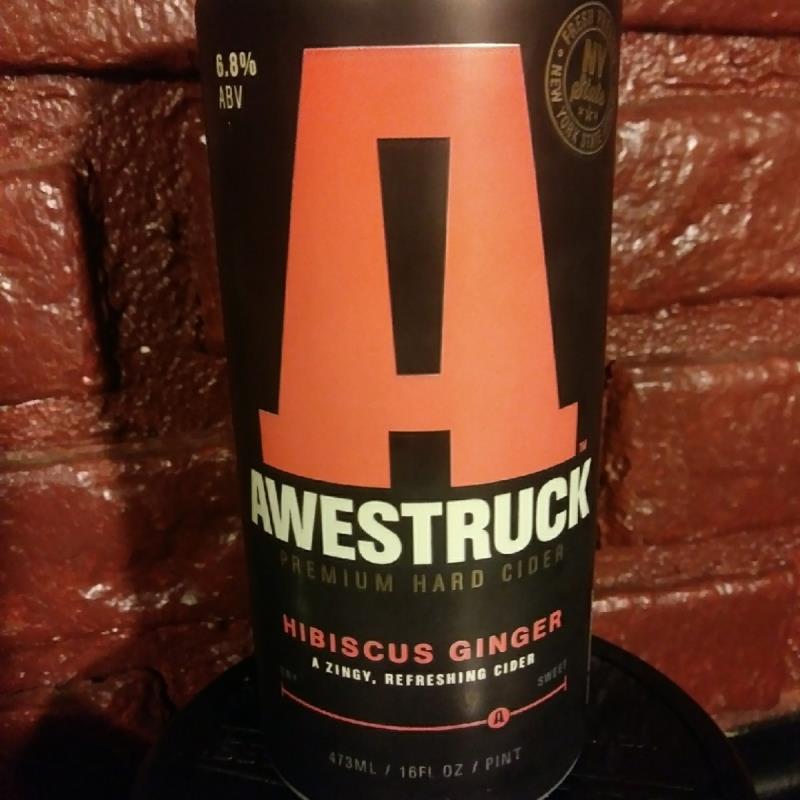 picture of Awestruck Ciders Ginger Hibiscus submitted by Cyderfanatic