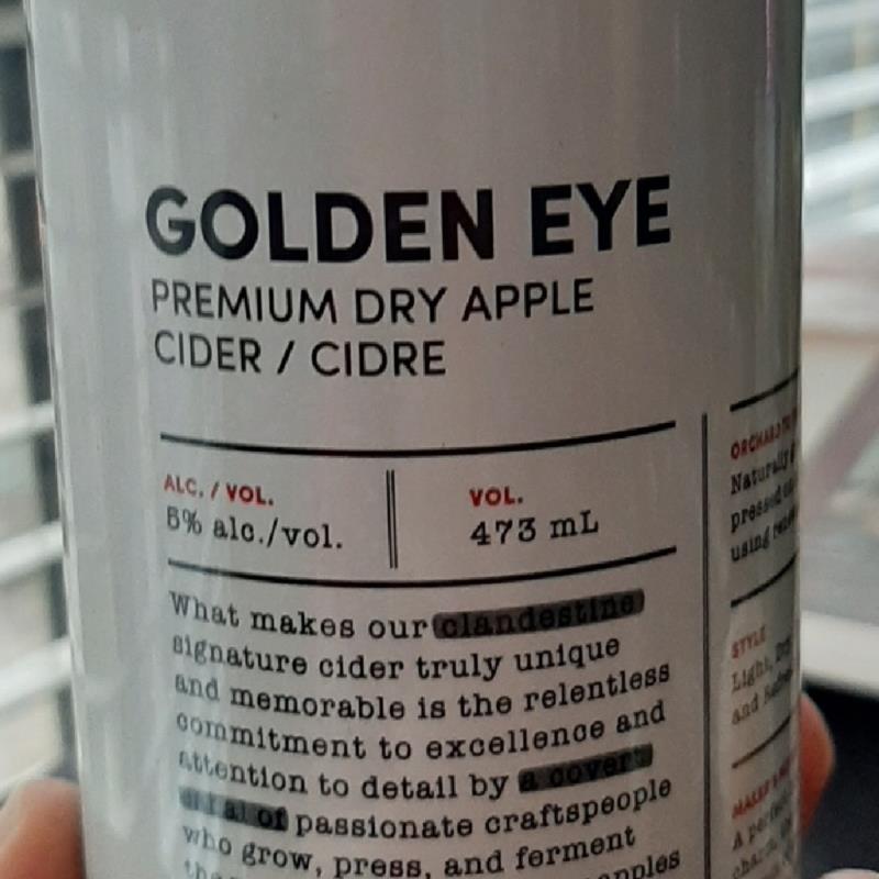 picture of Spy Cider House and Distillery Golden Eye submitted by missaribel