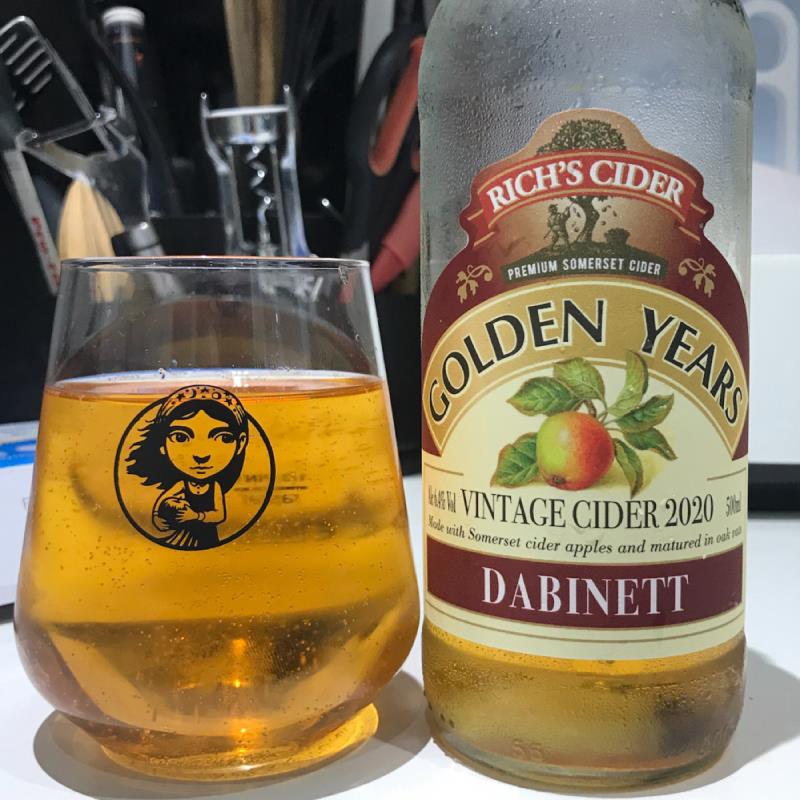 picture of Rich's Cider Golden Years Dabinett 2020 submitted by Judge