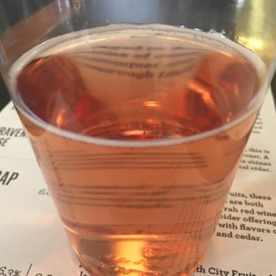 picture of Seattle Cider Gravenstein Rosé 2016 submitted by kiyose