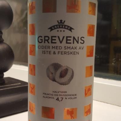 picture of Hansa Borg Bryggerier AS Grevens cider med smak av iste og fersken submitted by Mekkern