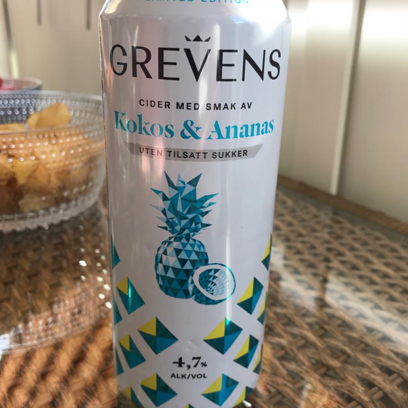 picture of Grevens Grevens Kokos & ananas submitted by ABG