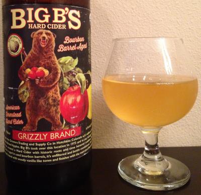 picture of Big B's Grizzly Brand (bourbon barrel aged) submitted by cidersays