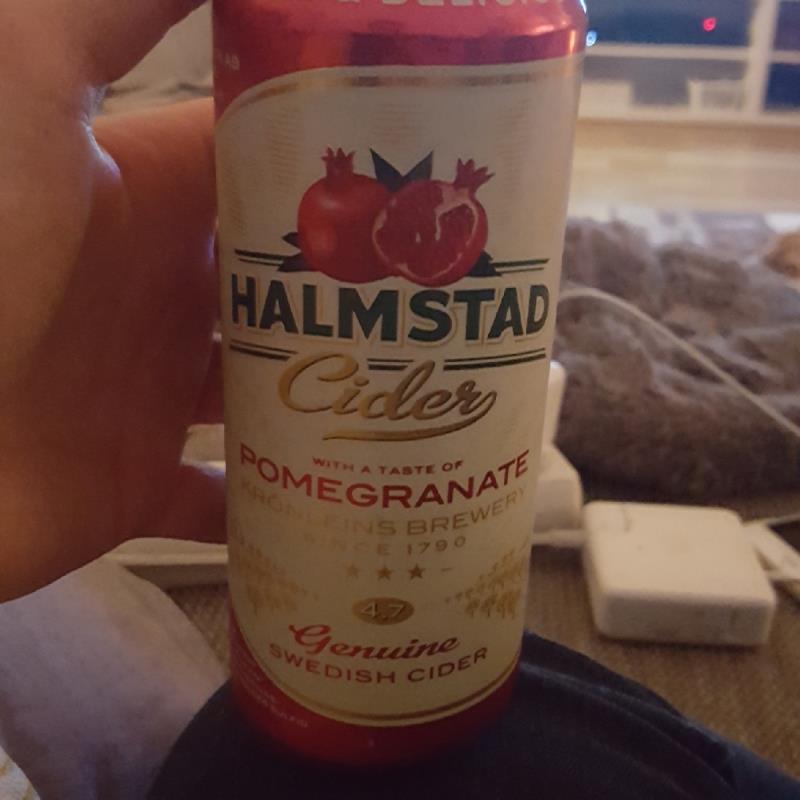 picture of Krönleins Bryggeri AB Halmstad cider with a taste of pomegranate submitted by Mekkern