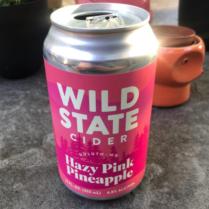 picture of Wild State Cider Hazy Pink Pineapple submitted by jblom