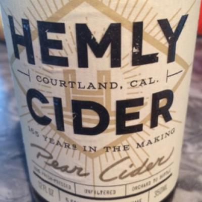 picture of Hemly Cider Hemly Pear Cider submitted by GreggOgorzelec