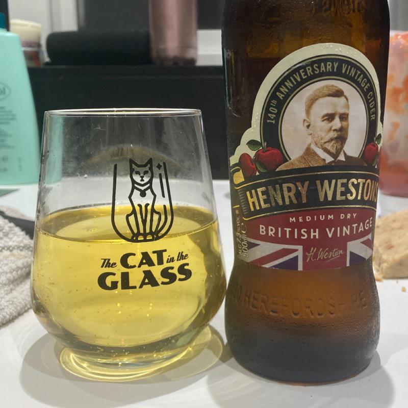 picture of Westons Cider Henry Westons British Vintage 2021 sparkling submitted by Judge