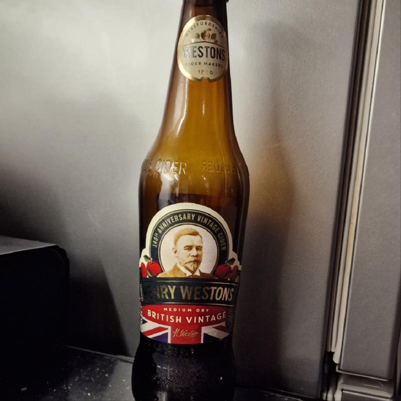 picture of Westons Cider Henry Westons British Vintage 2022 submitted by RichardH22