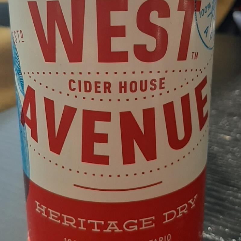 picture of West Avenue Cider Company Heritage Dry submitted by missaribel