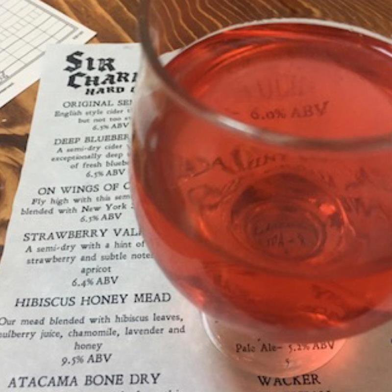 picture of Original 13 Ciderworks Hibiscus Honey Mead submitted by Ebechill