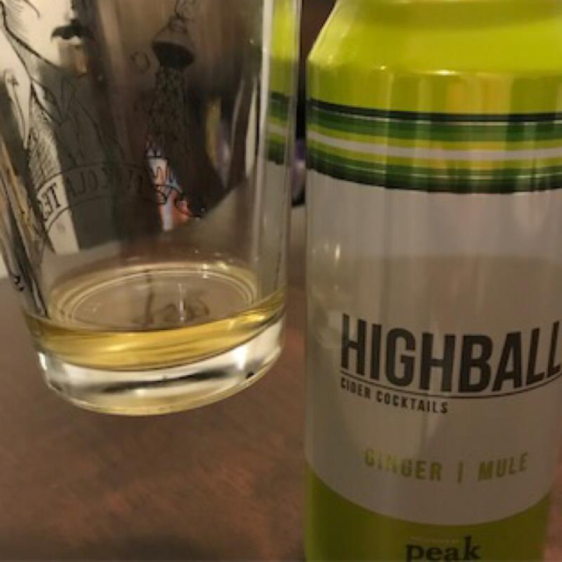 picture of Peak Organic Brewing Highball Ginger Mule submitted by noses