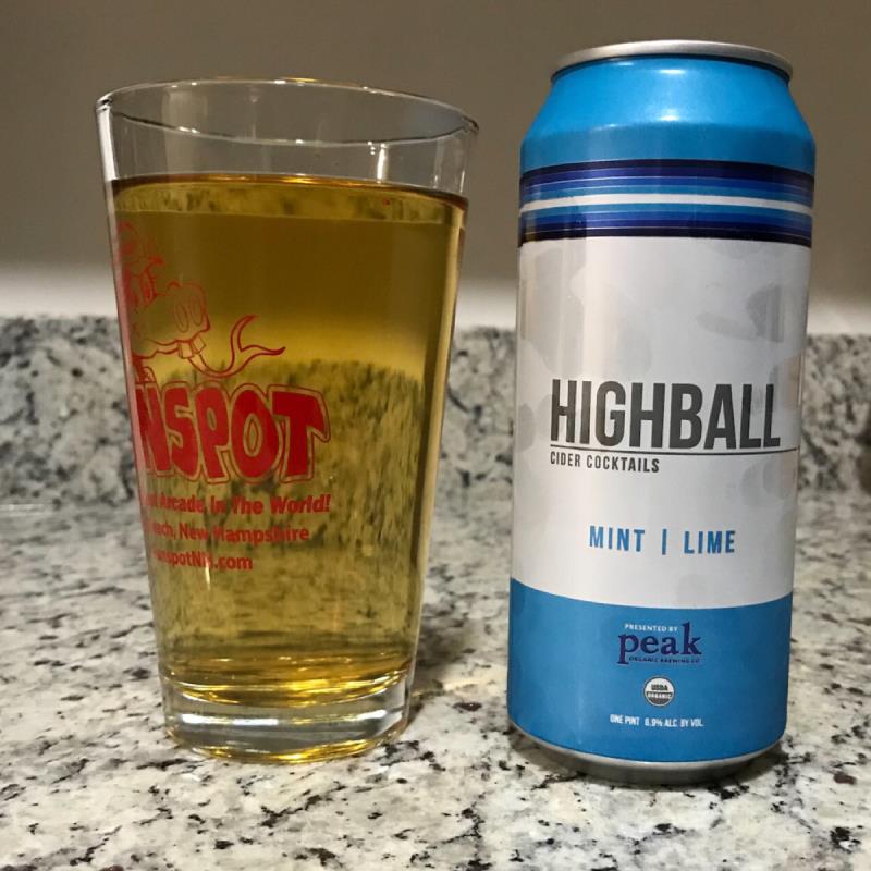 picture of Peak Organic Brewing Highball Mint Lime submitted by noses