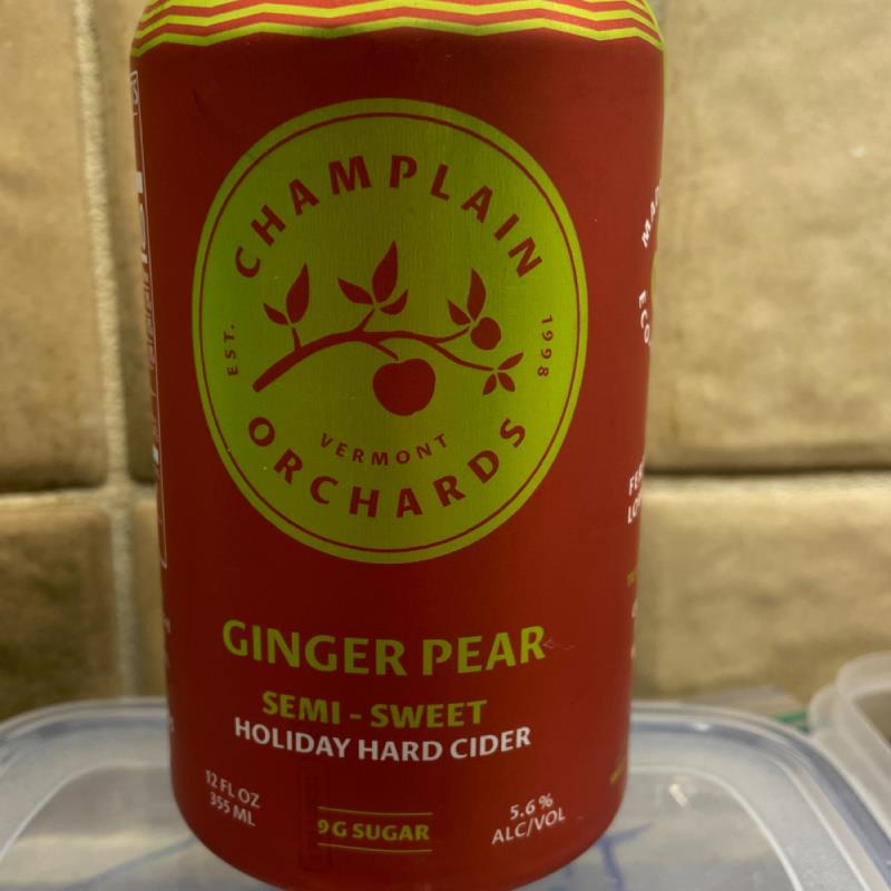 picture of Champlain Orchards Cidery Holiday Ginger Pear submitted by ibcider