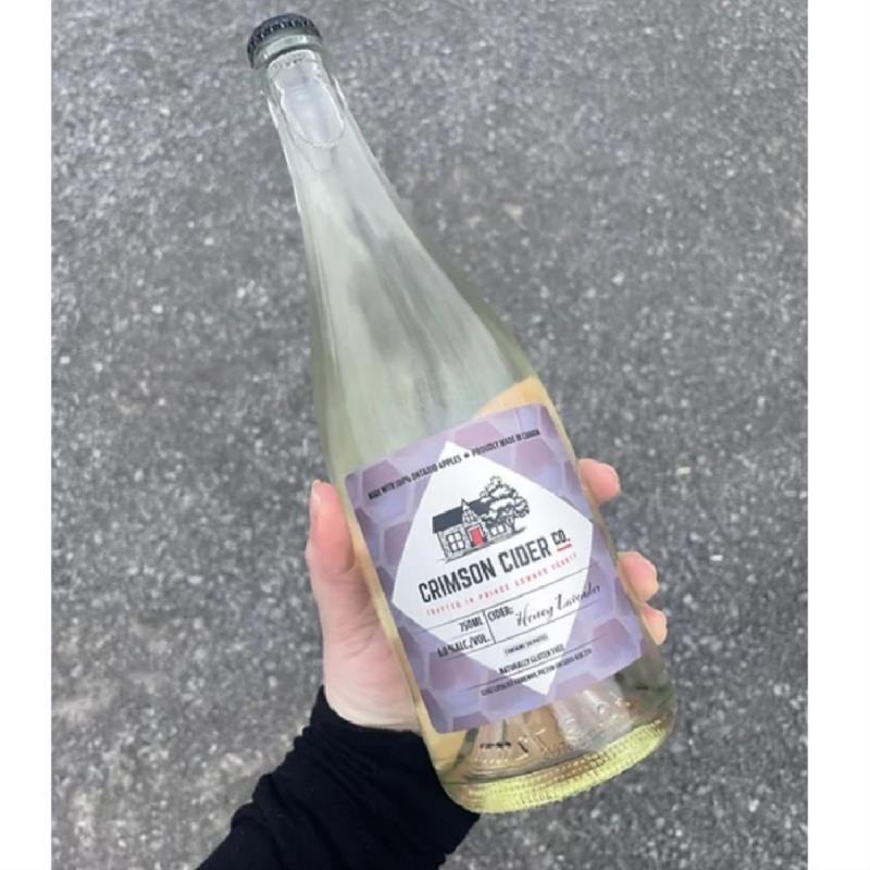 picture of Crimson Cider Co. Honey Lavender Cider submitted by FaustianDeal