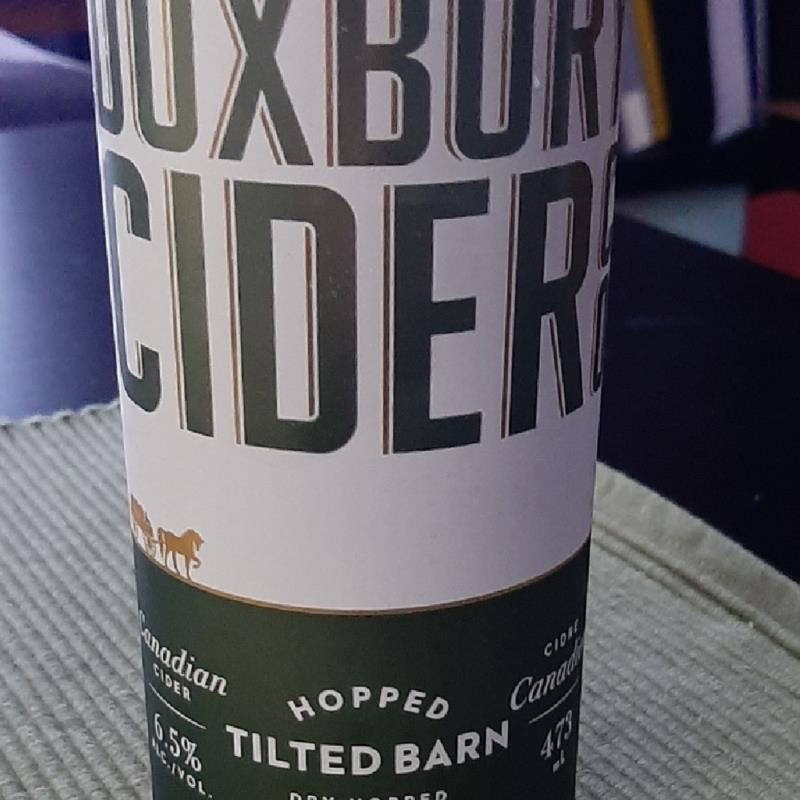 picture of Duxbury Cider Hopped Tilted Barn submitted by missaribel