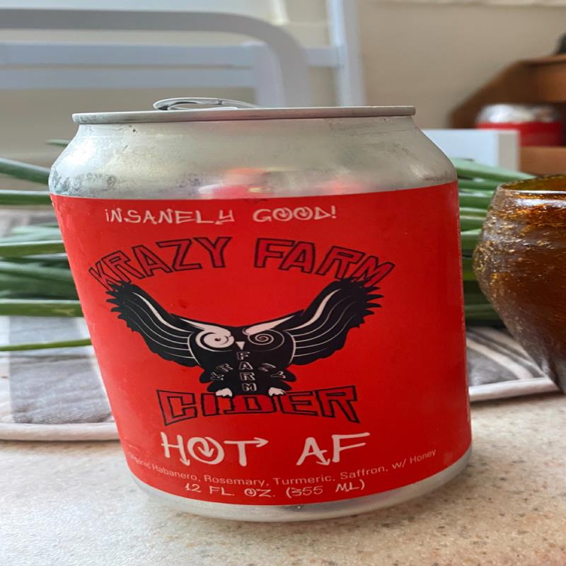 picture of Krazy Farm Cider Hot AF submitted by Ninaevez