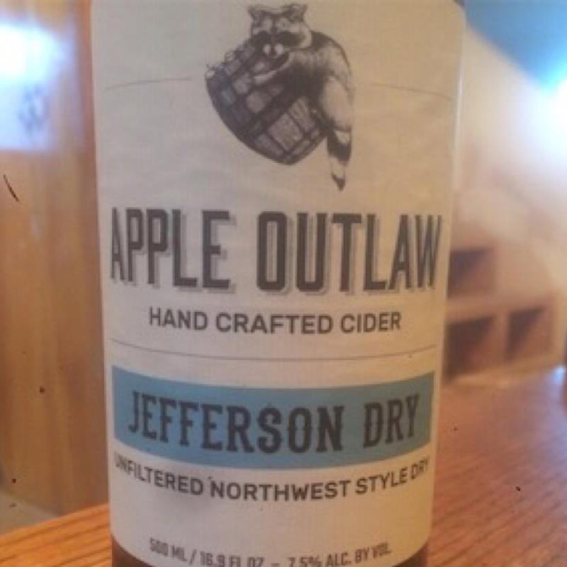 picture of Apple Outlaw Jefferson dry submitted by NED