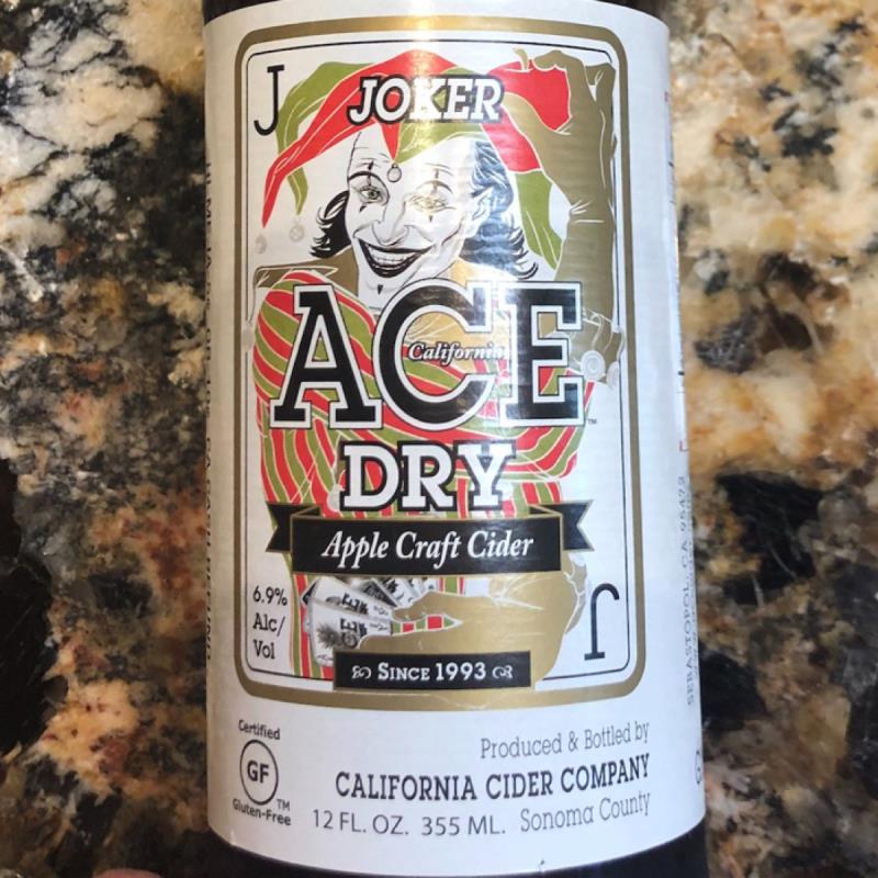 picture of ACE Hard Ciders Joker (Dry) Hard Cider submitted by PricklyCider