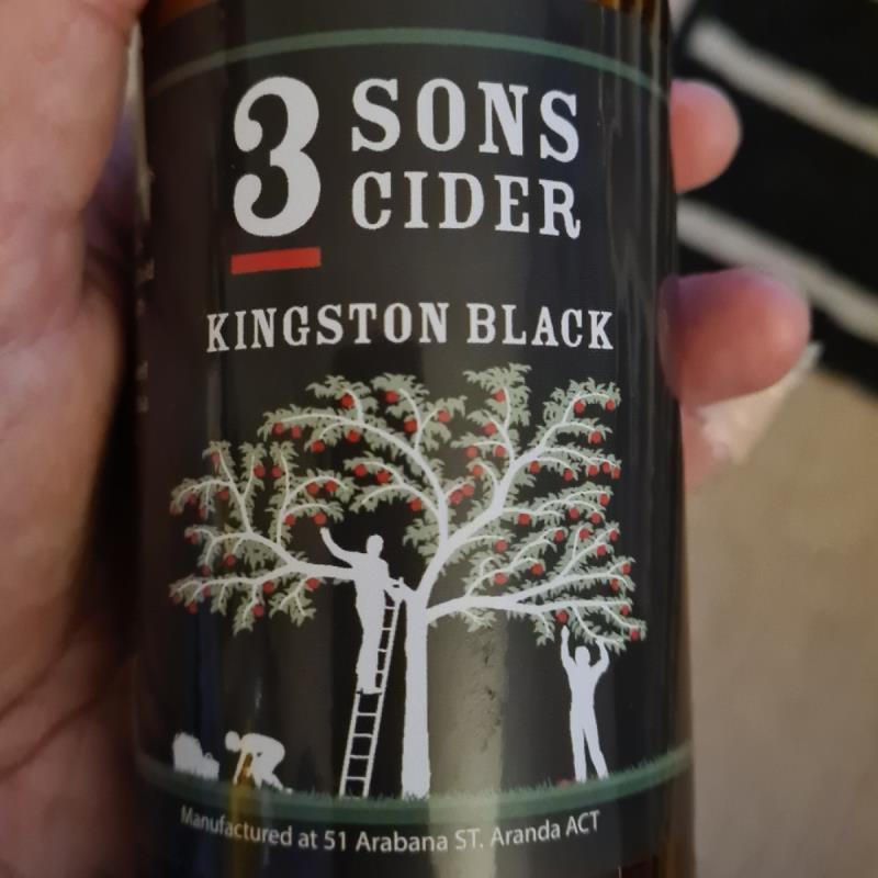 picture of 3 Sons Cider Kingston Black submitted by Wanderlustaus1