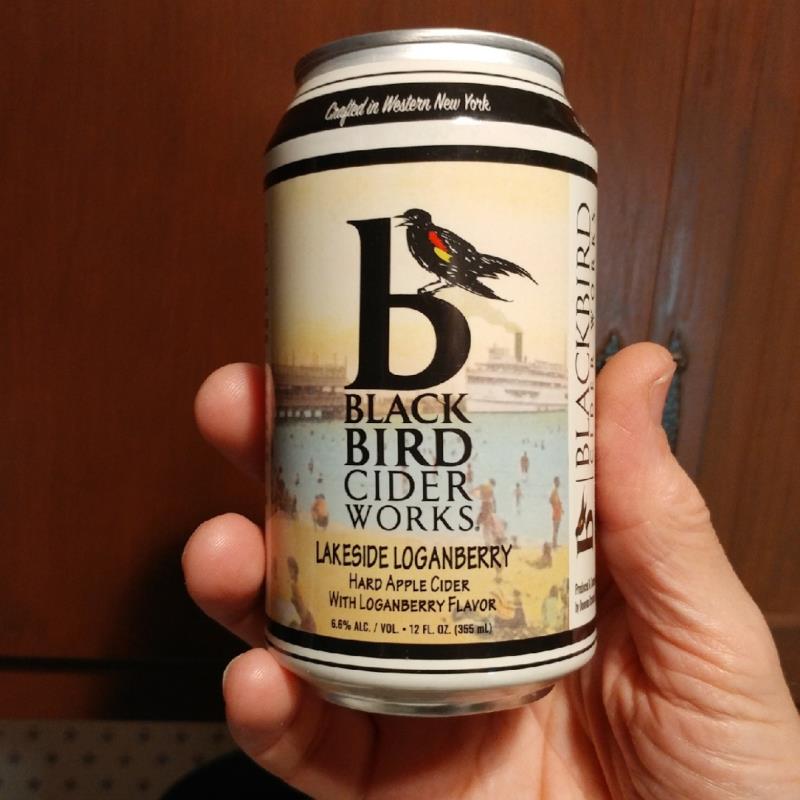 picture of BlackBird Cider Works Lakeside Loganberry submitted by CiderScout