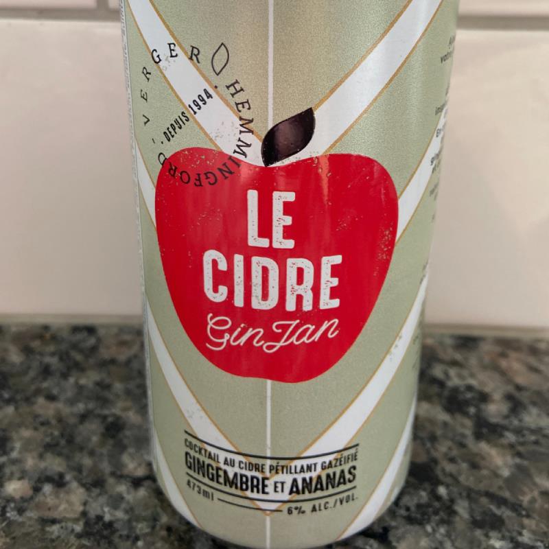 picture of Verger Hemmingford Le cidre GinJan submitted by Philippe