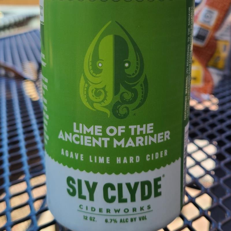 picture of Sly Clyde Ciderworks Lime of the Ancient Mariner submitted by Katelynbrooks97