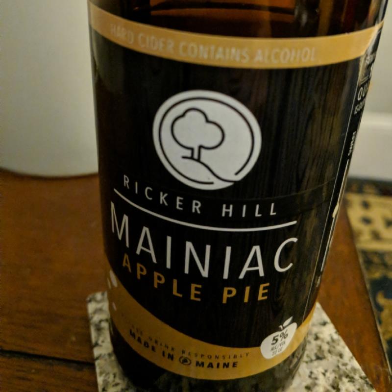 picture of Ricker Hill Mainiac Apple Pie submitted by jazzbo
