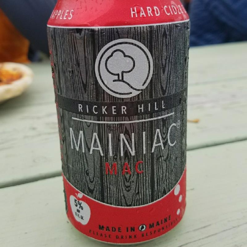 picture of Ricker's Hard Cider Mainiac Mac submitted by travel513