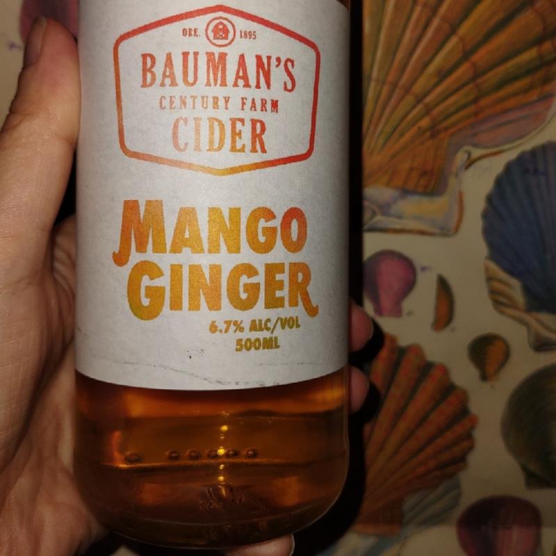 picture of Bauman's Cider Mango Ginger submitted by MoJo