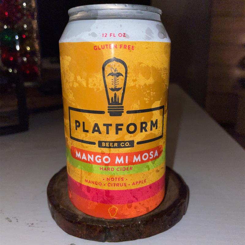 picture of Platform Cider Co. Mango Mi Mosa submitted by MyrandaRights