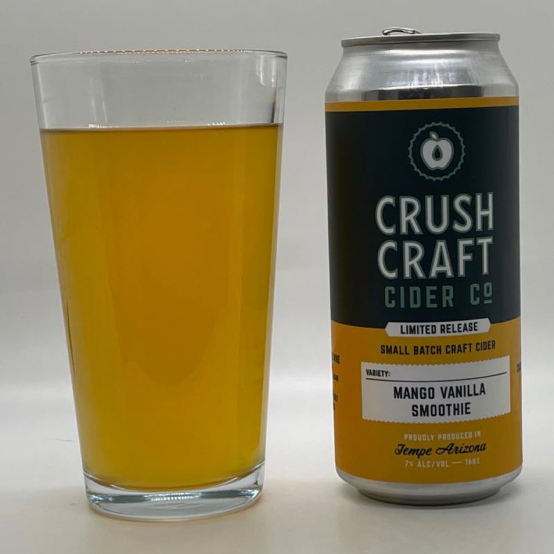 picture of Crush Craft Cider Co. Mango Vanilla Smoothie submitted by PricklyCider
