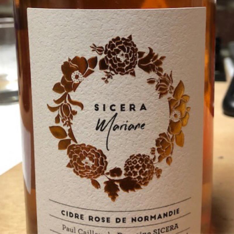 picture of Domaine Sicera Mariane Cidre Rose de Normandie submitted by GennaroFlori