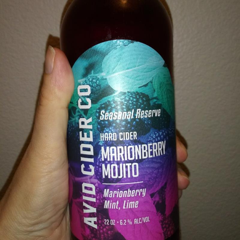 picture of Avid (was Atlas Cider Co.) Marionberry Mojito submitted by MoJo