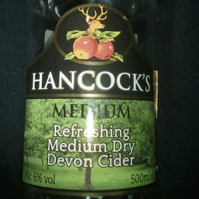picture of Hancock's Cider Medium Dry Devon Cider submitted by pubgypsy